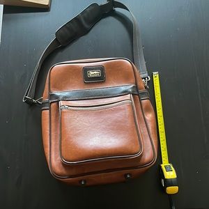 Olympia travel hybrid leather bag.